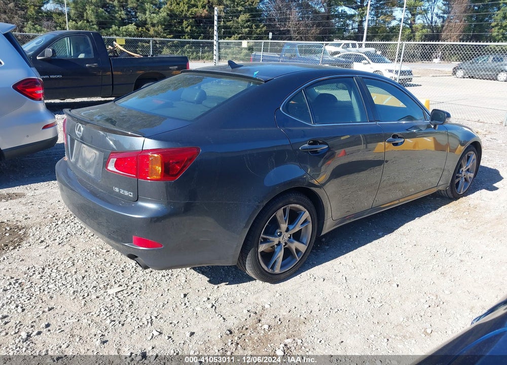 2009 LEXUS IS 250 VIN: JTHBK262795100781