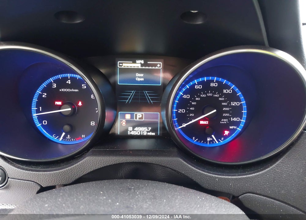 2016 SUBARU LEGACY 2.5I PREMIUM VIN: 4S3BNAH67G3009179