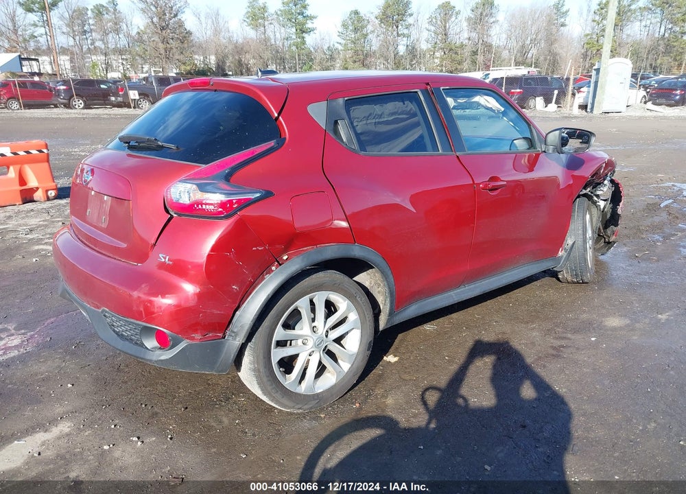 2015 NISSAN JUKE SL VIN: JN8AF5MR9FT509735