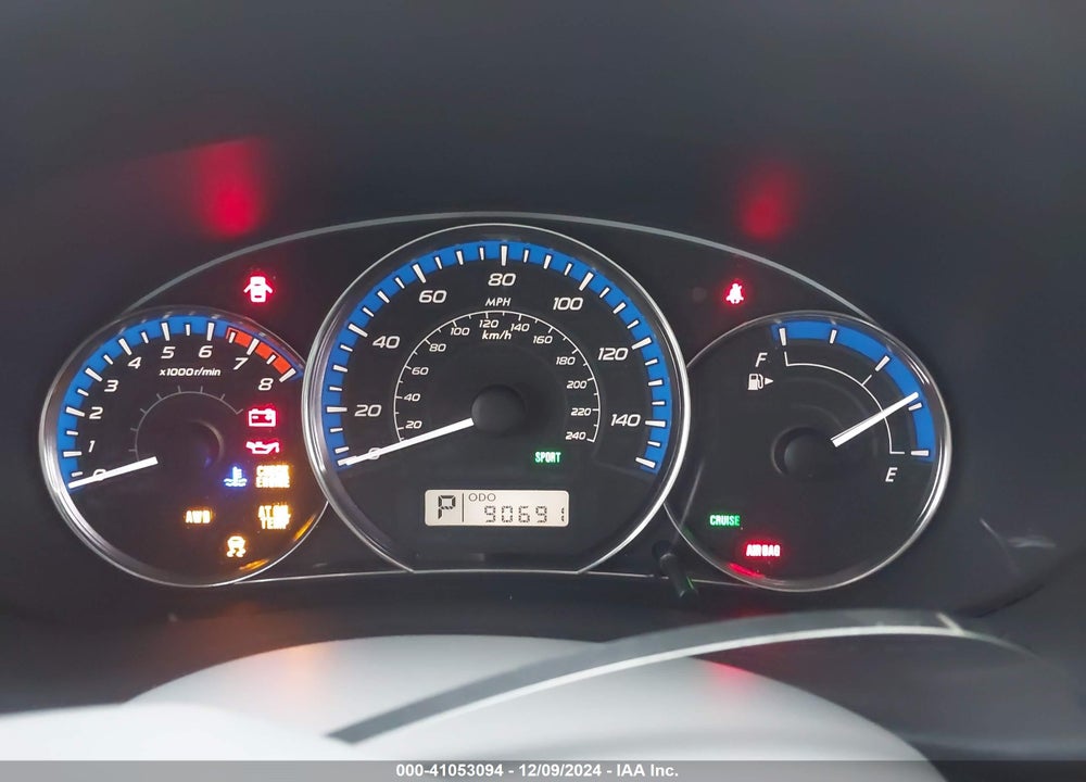 2012 SUBARU FORESTER 2.5X PREMIUM VIN: JF2SHADC6CH452151