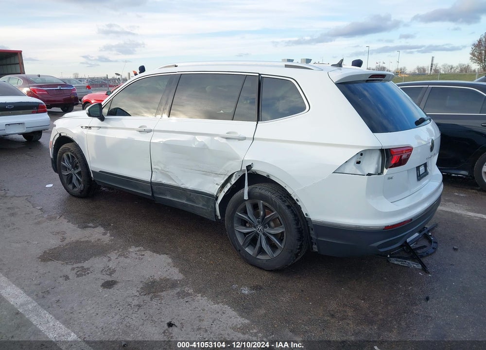 2022 VOLKSWAGEN TIGUAN 2.0T SE VIN: 3VV2B7AX2NM123540