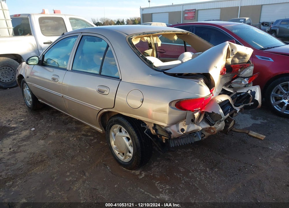 1998 MERCURY TRACER LS VIN: 1MEFM13P9WW619374