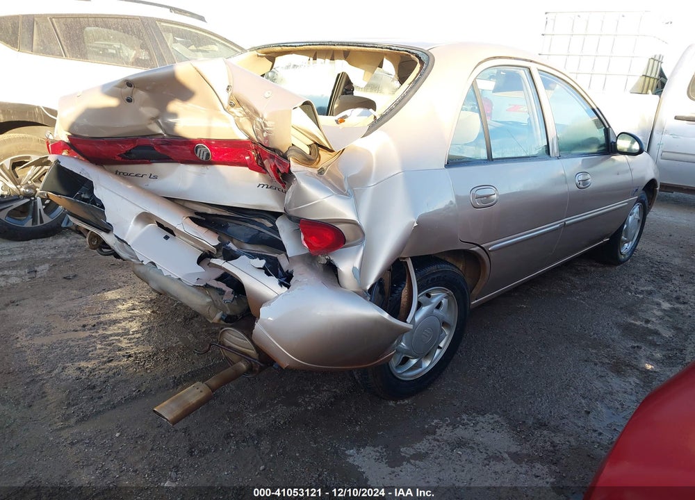 1998 MERCURY TRACER LS VIN: 1MEFM13P9WW619374