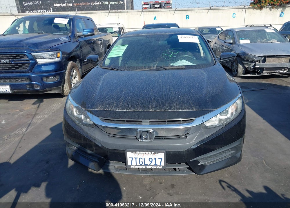 2016 HONDA CIVIC LX VIN: 19XFC2F58GE212646