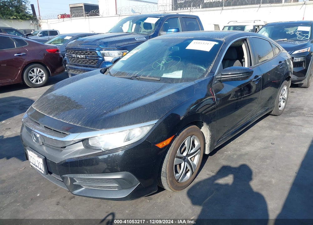 2016 HONDA CIVIC LX VIN: 19XFC2F58GE212646