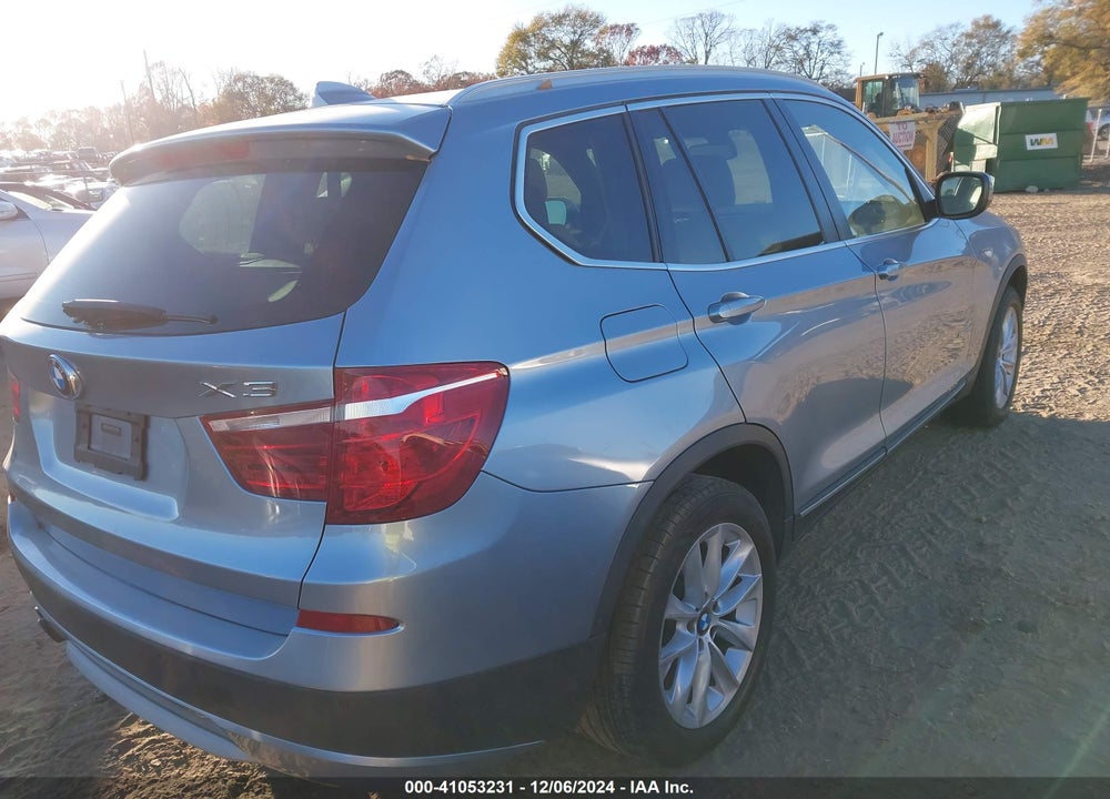 2013 BMW X3 XDRIVE28I VIN: 5UXWX9C50D0A23030