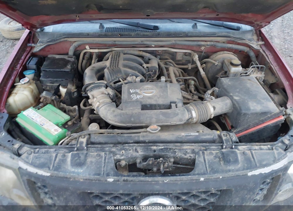 2012 NISSAN XTERRA S VIN: 5N1AN0NWXCC500281