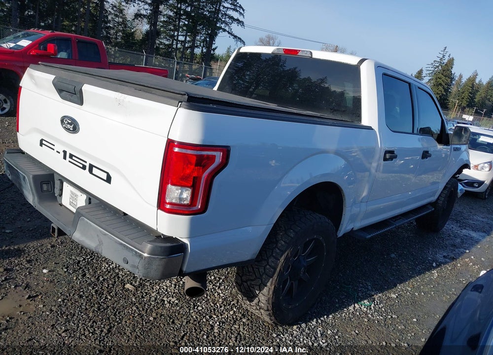 2017 FORD F-150 XLT VIN: 1FTEW1EF7HFC63537
