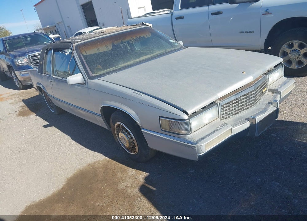 1990 CADILLAC DEVILLE VIN: 1G6CD1330L4233342