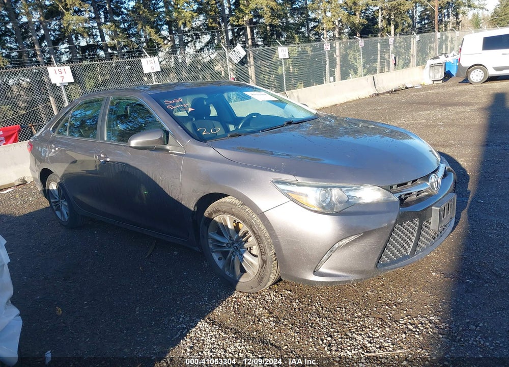 2016 TOYOTA CAMRY SE VIN: 4T1BF1FK0GU512331
