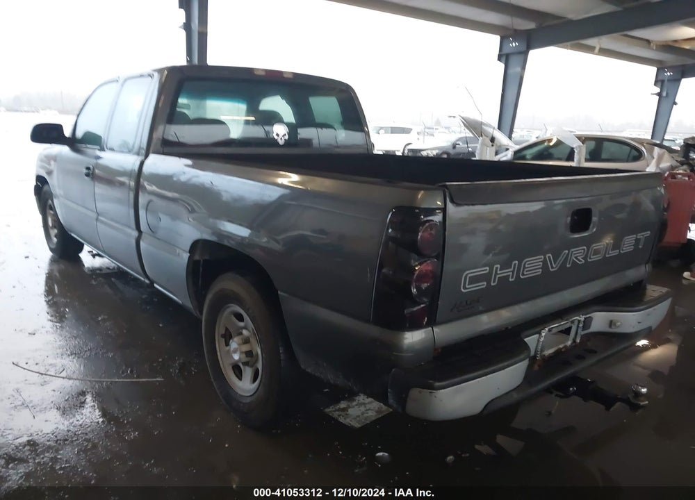 2001 CHEVROLET SILVERADO 1500 VIN: 2GCEC19W611184831