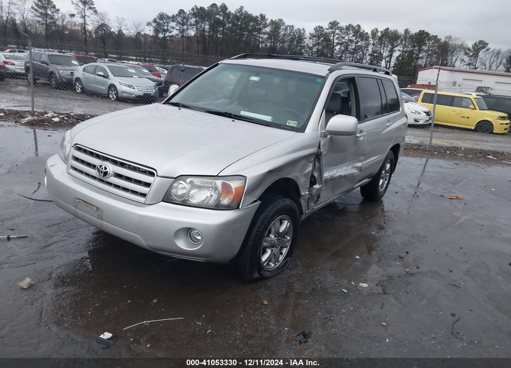 2007 TOYOTA HIGHLANDER V6 VIN: JTEEP21A370193190