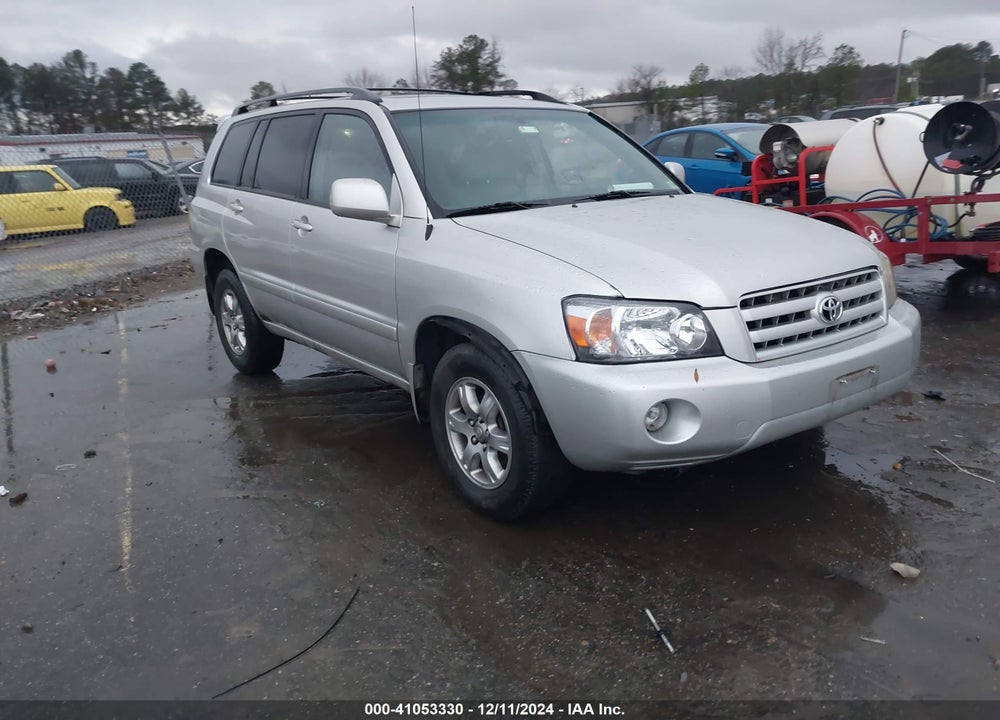 2007 TOYOTA HIGHLANDER V6 VIN: JTEEP21A370193190
