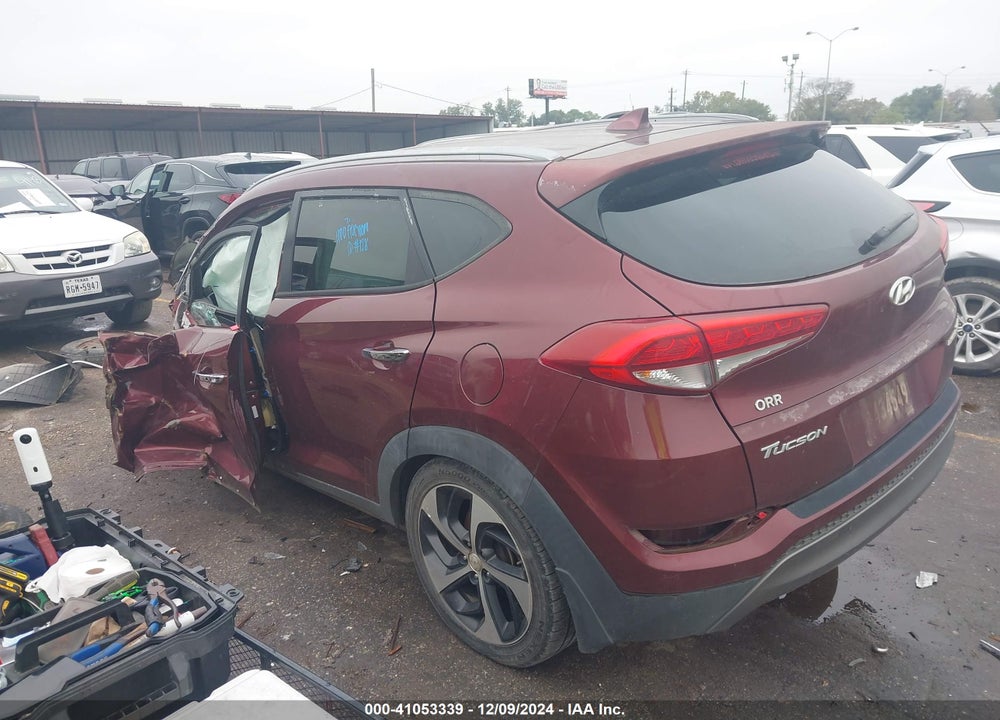 2016 HYUNDAI TUCSON VIN: KM8J33A21GU071607