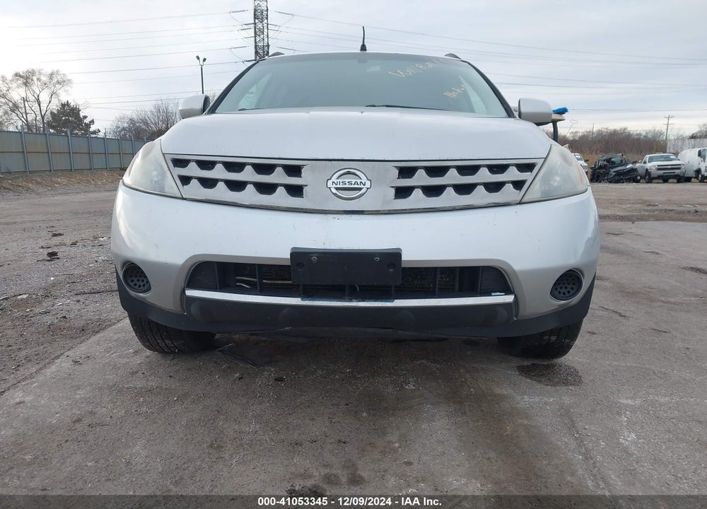 2007 NISSAN MURANO S VIN: JN8AZ08W47W662985