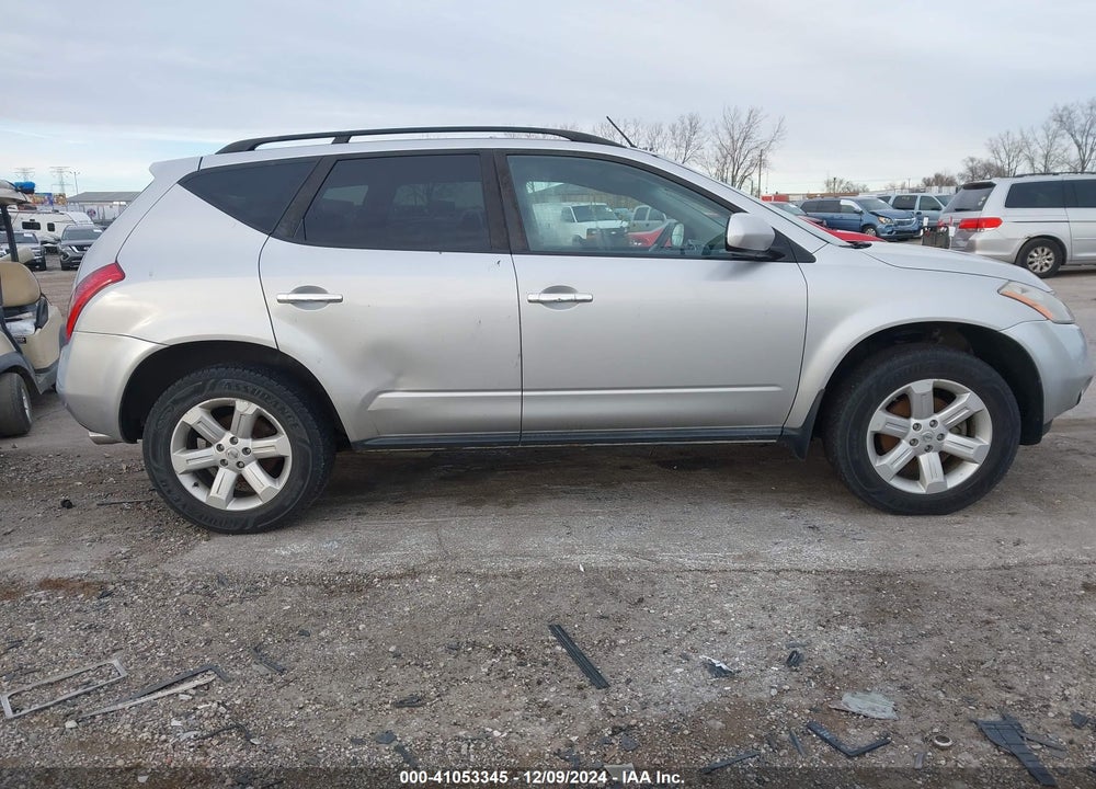 2007 NISSAN MURANO S VIN: JN8AZ08W47W662985
