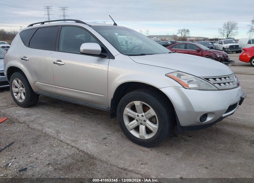 2007 NISSAN MURANO S VIN: JN8AZ08W47W662985
