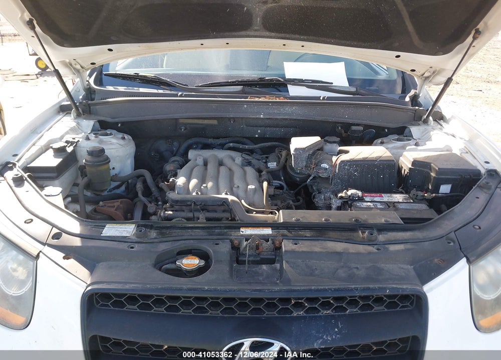 2008 HYUNDAI SANTA FE GLS VIN: 5NMSG13DX8H194931