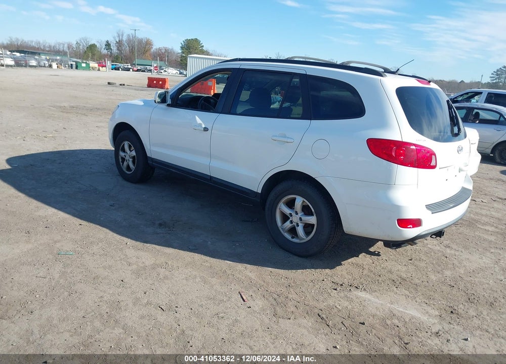 2008 HYUNDAI SANTA FE GLS VIN: 5NMSG13DX8H194931