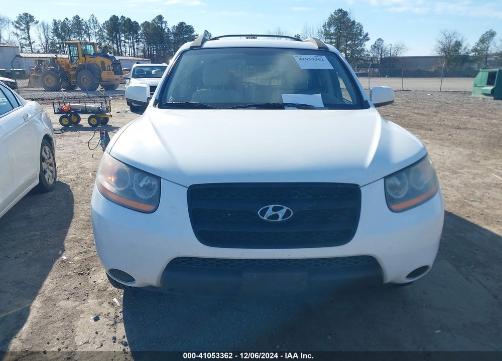 2008 HYUNDAI SANTA FE GLS VIN: 5NMSG13DX8H194931