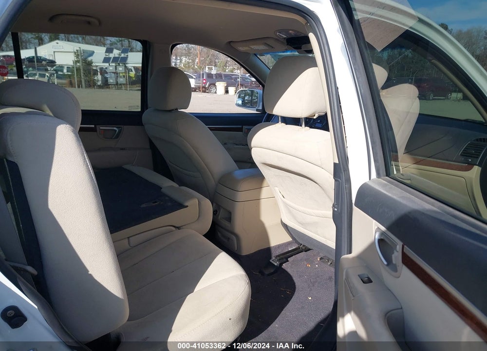 2008 HYUNDAI SANTA FE GLS VIN: 5NMSG13DX8H194931