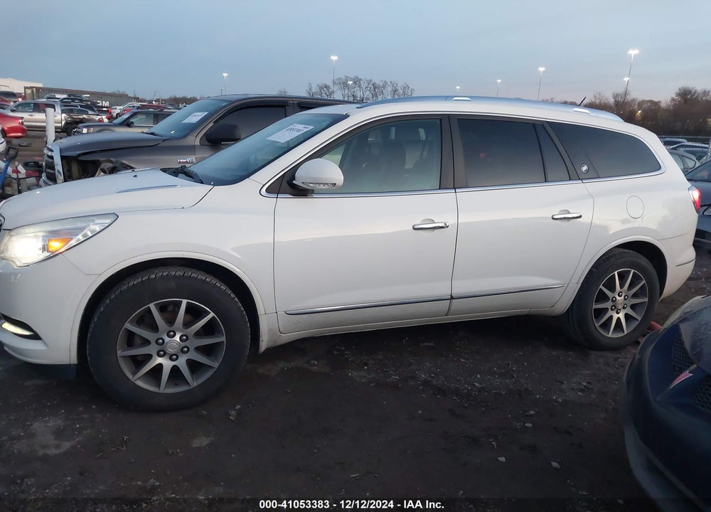2014 BUICK ENCLAVE LEATHER VIN: 5GAKRBKD7EJ147171
