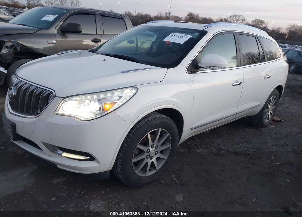 2014 BUICK ENCLAVE LEATHER VIN: 5GAKRBKD7EJ147171