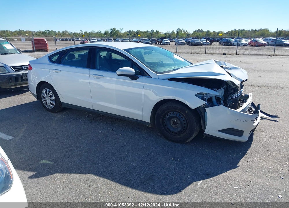 2014 FORD FUSION S VIN: 1FA6P0G75E5363886