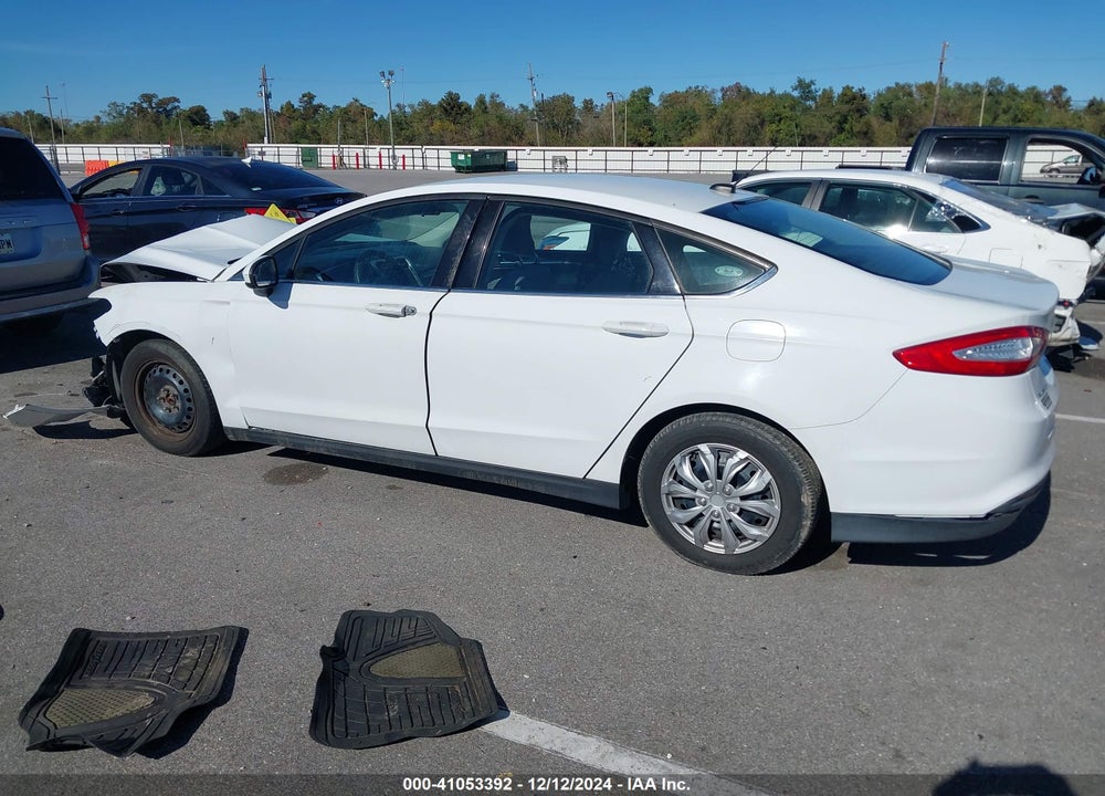 2014 FORD FUSION S VIN: 1FA6P0G75E5363886
