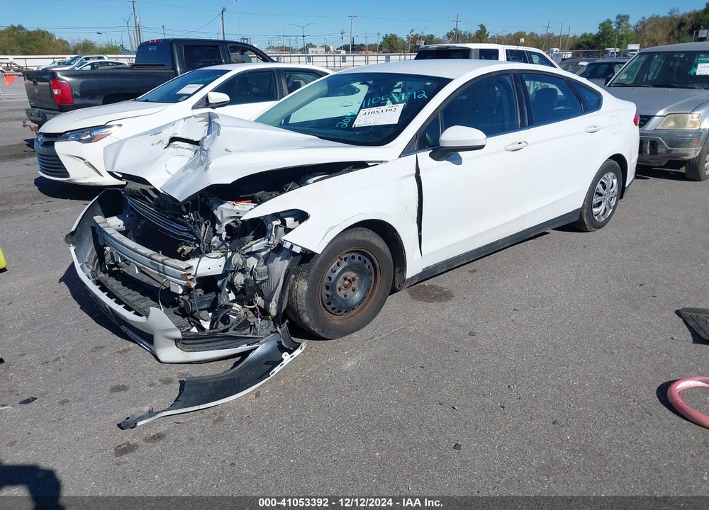 2014 FORD FUSION S VIN: 1FA6P0G75E5363886