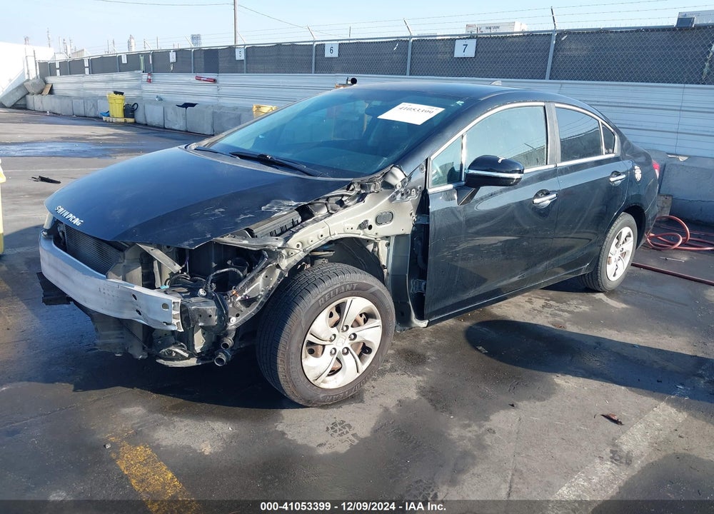 2014 HONDA CIVIC LX VIN: 19XFB2F54EE273024