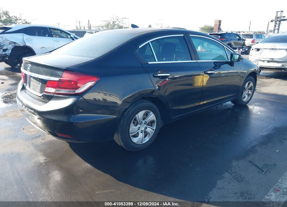 2014 HONDA CIVIC LX VIN: 19XFB2F54EE273024
