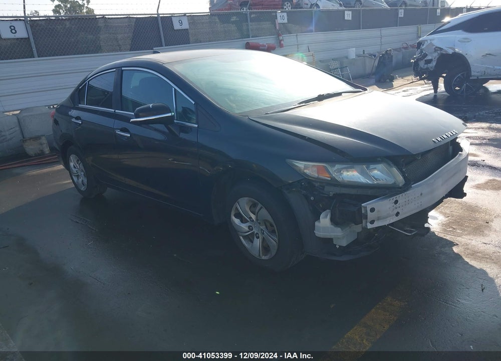 2014 HONDA CIVIC LX VIN: 19XFB2F54EE273024