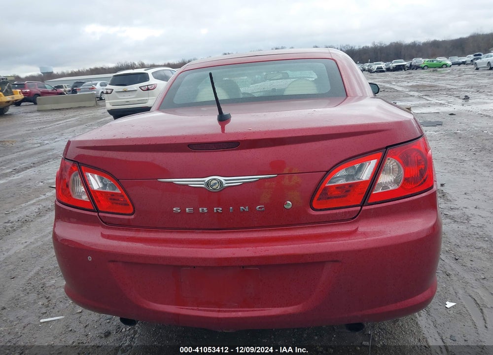 2008 CHRYSLER SEBRING LIMITED VIN: 1C3LC65M38N124933