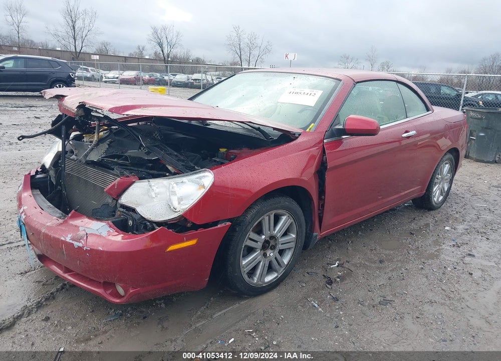 2008 CHRYSLER SEBRING LIMITED VIN: 1C3LC65M38N124933