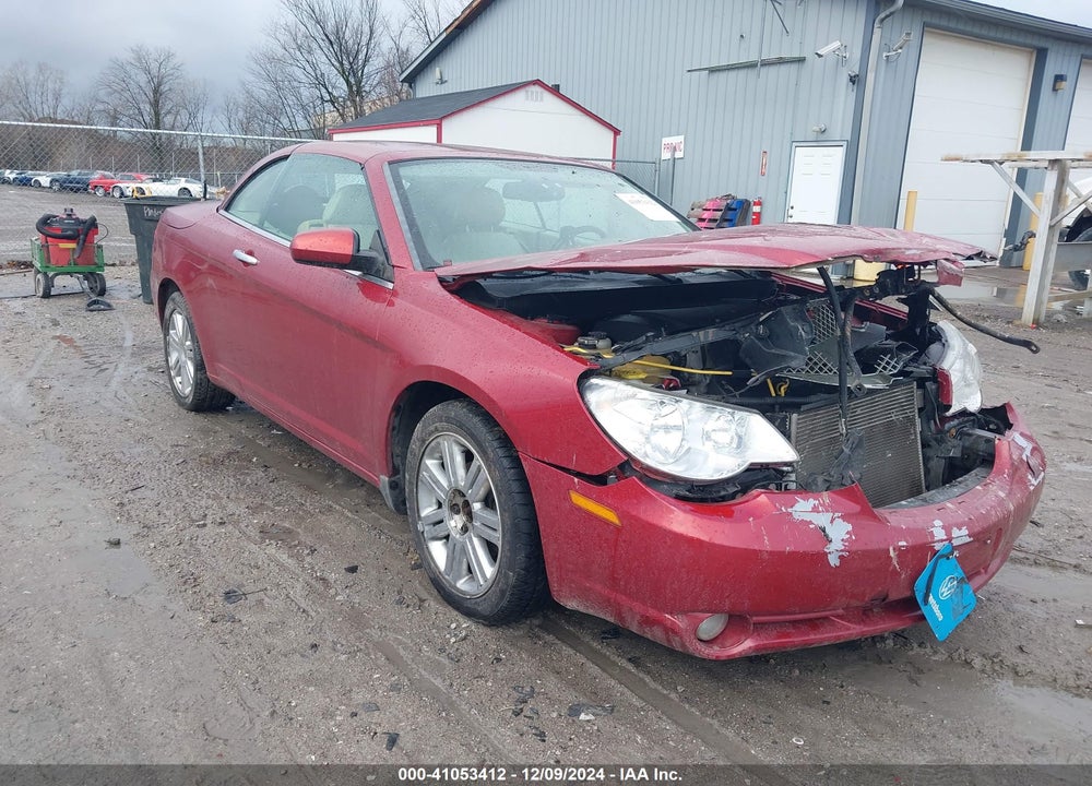 2008 CHRYSLER SEBRING LIMITED VIN: 1C3LC65M38N124933