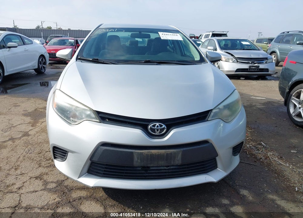 2016 TOYOTA COROLLA L VIN: 5YFBURHE0GP465752