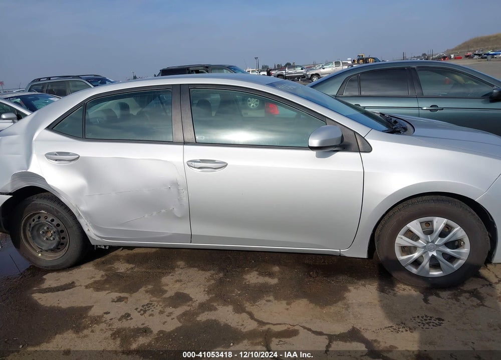 2016 TOYOTA COROLLA L VIN: 5YFBURHE0GP465752