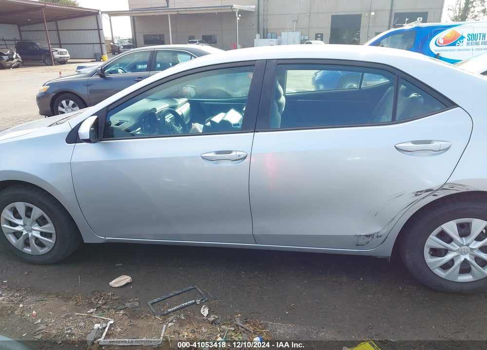 2016 TOYOTA COROLLA L VIN: 5YFBURHE0GP465752