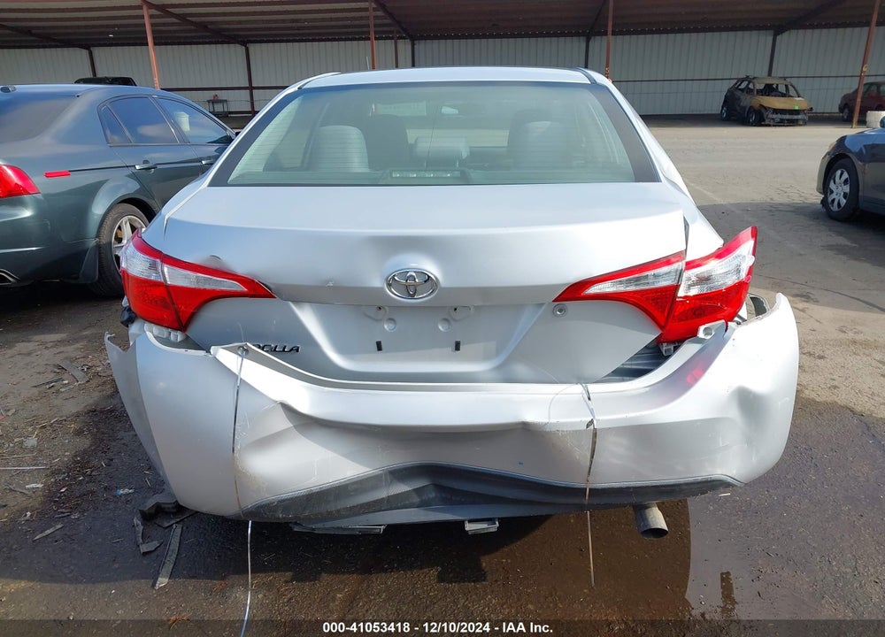 2016 TOYOTA COROLLA L VIN: 5YFBURHE0GP465752