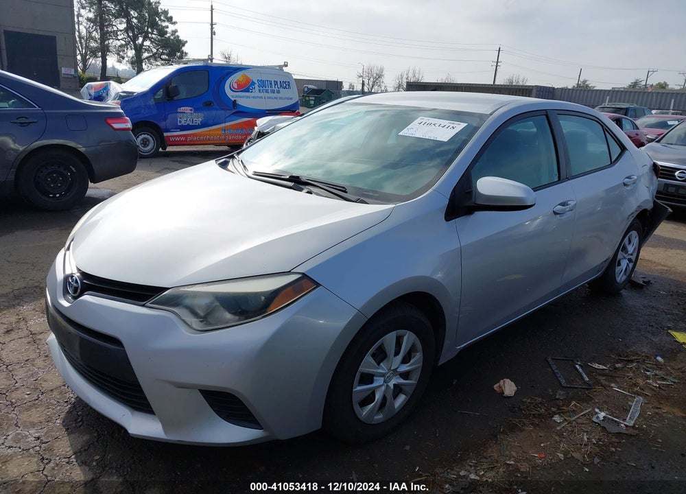 2016 TOYOTA COROLLA L VIN: 5YFBURHE0GP465752