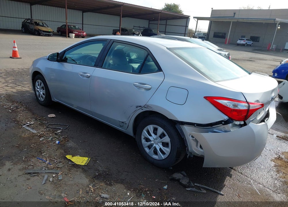 2016 TOYOTA COROLLA L VIN: 5YFBURHE0GP465752