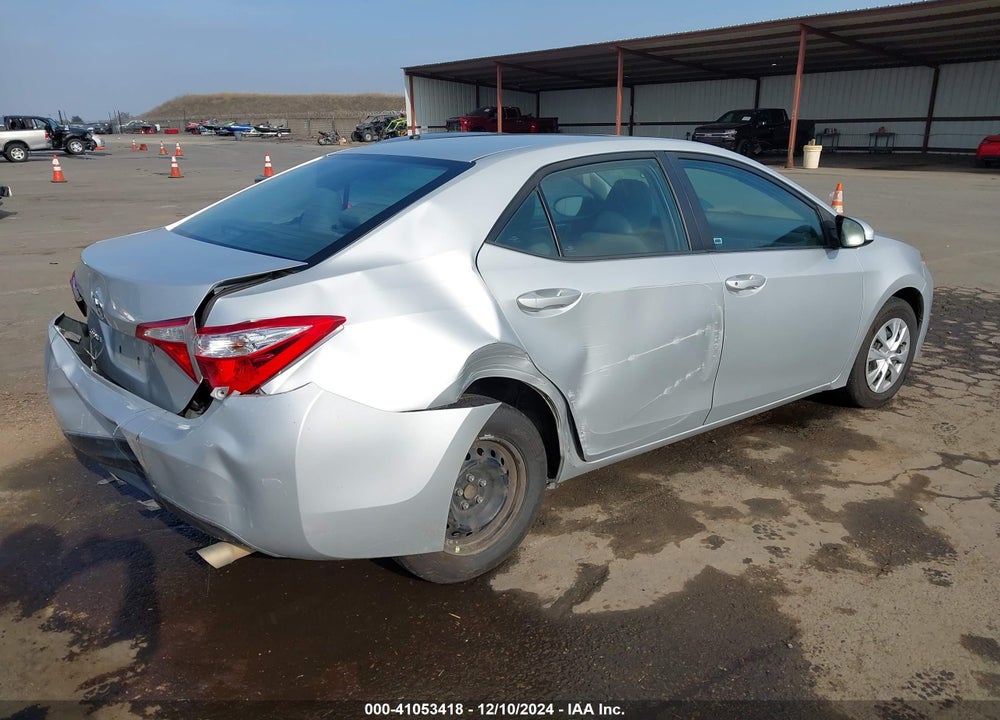 2016 TOYOTA COROLLA L VIN: 5YFBURHE0GP465752