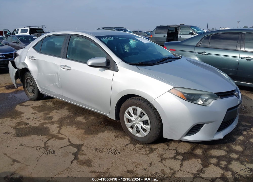 2016 TOYOTA COROLLA L VIN: 5YFBURHE0GP465752
