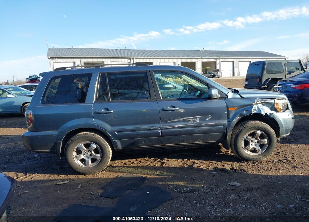 2008 HONDA PILOT EX-L VIN: 5FNYF28508B017844