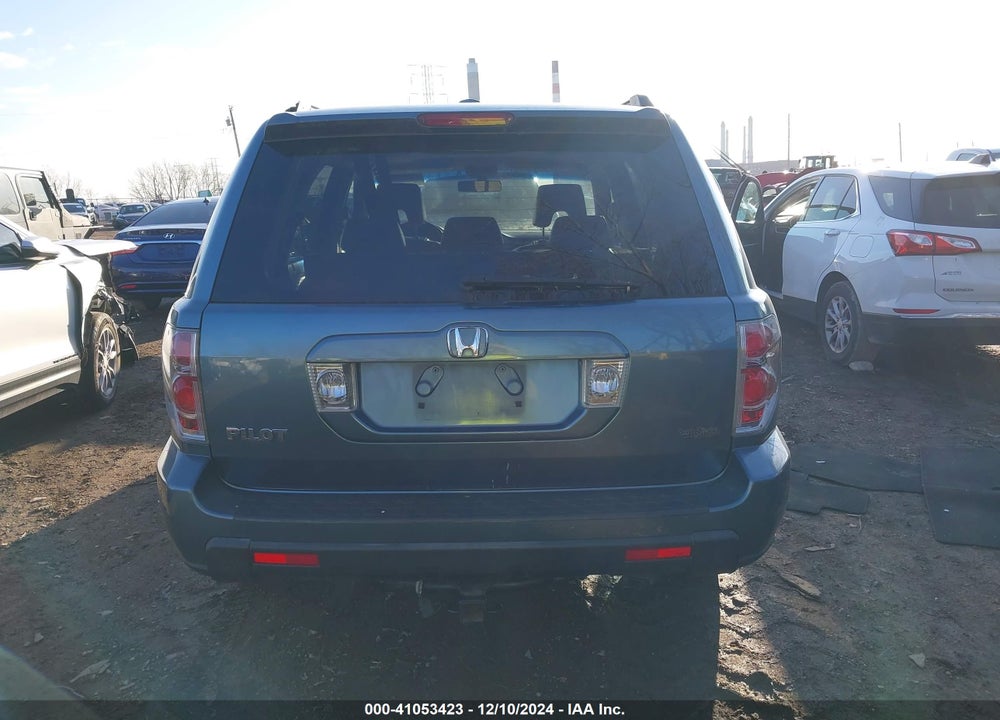 2008 HONDA PILOT EX-L VIN: 5FNYF28508B017844