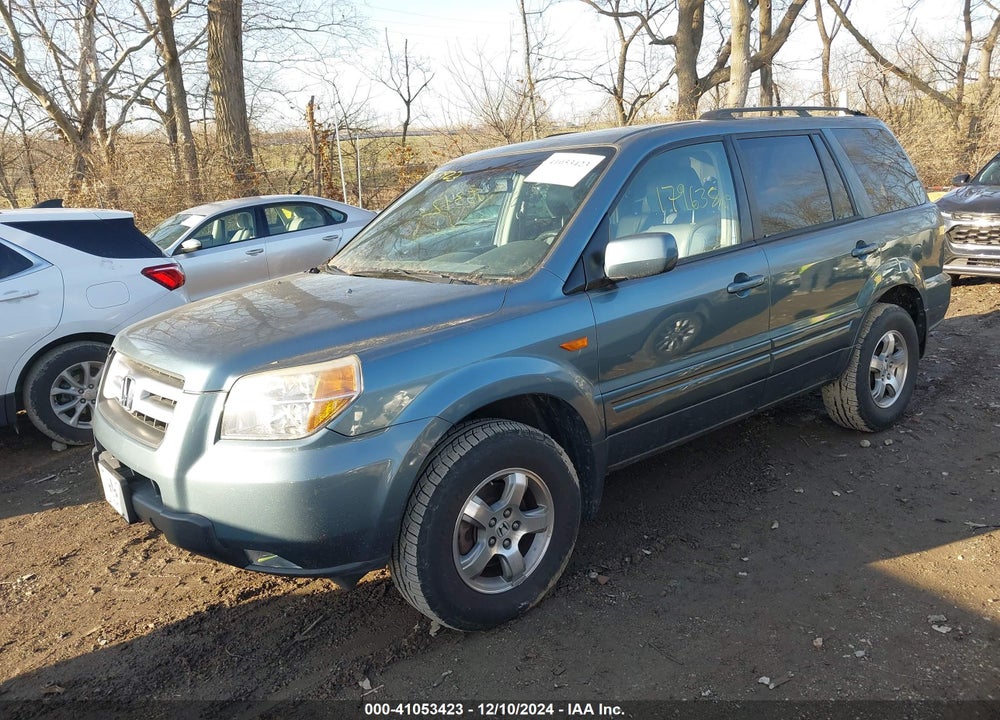 2008 HONDA PILOT EX-L VIN: 5FNYF28508B017844