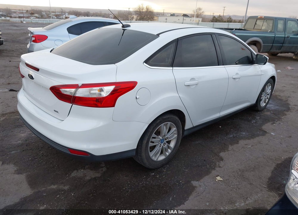 2012 FORD FOCUS SEL VIN: 1FAHP3H21CL147622