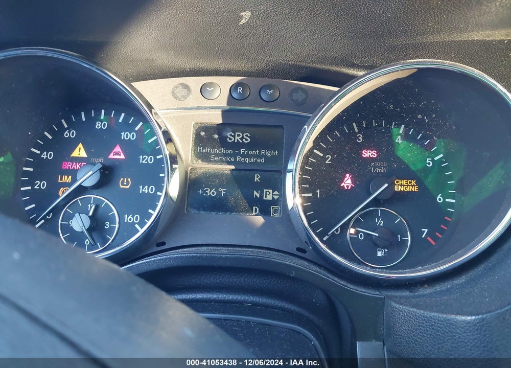 2008 MERCEDES-BENZ R 350 4MATIC VIN: 4JGCB65E58A072876