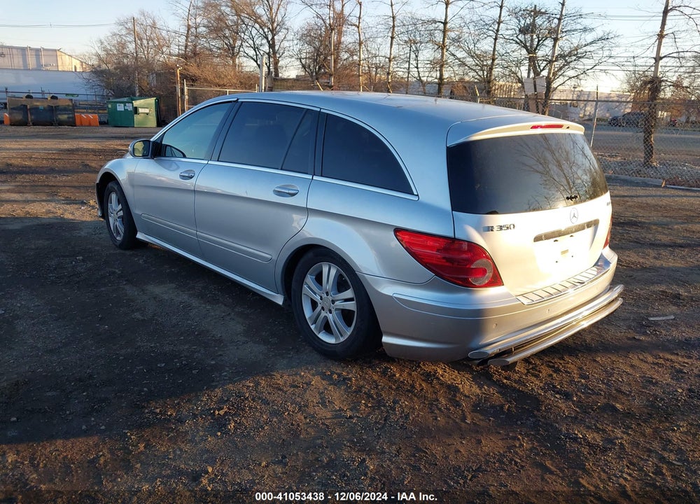 2008 MERCEDES-BENZ R 350 4MATIC VIN: 4JGCB65E58A072876